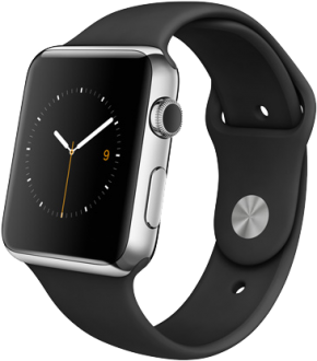Apple Watch (42 mm) Paslanmaz çelik Kasa ve Siyah Spor Kordon Akıllı Saat kullananlar yorumlar